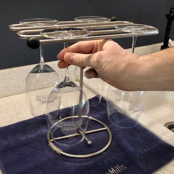 Wine Glass Drying Rack